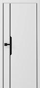 ПГ Vinyl PRO Графика-4 700 белый (композит кромка2 П-образная черная) 