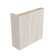 Наличник плоский телескопический Soft Touch 24х70х2150 кремовый 