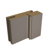 Деталь короба телескопическая Vinyl 70х28х2070 серый с уплотнителем 